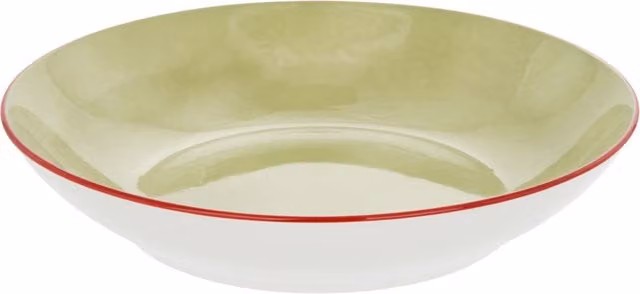 Piatto fondo soup plate in porcellana verde Tages di Villeroy & Boch