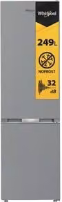 Frigorifero combinato a libera installazione Whirlpool WHK 25404 XP8E grigio