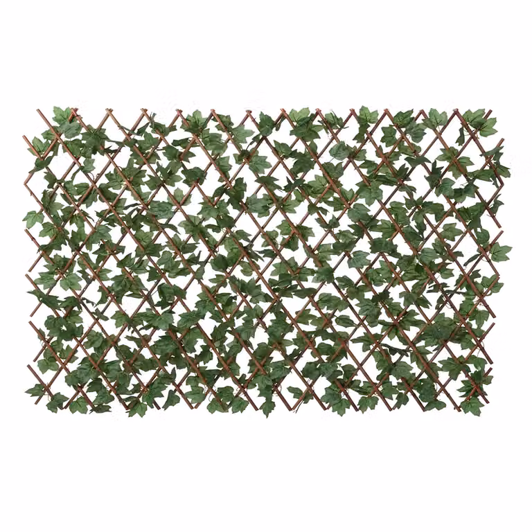 Siepe Artificiale Estensibile Vestiamo Casa Giardino Verde H: 90 cm, L: 180 cm