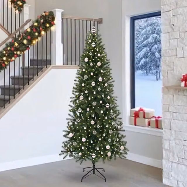 Albero di Natale artificiale verde vidaXL in plastica, Altezza: 240 cm