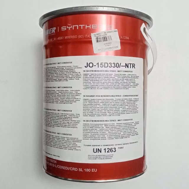 Smalto Renner Monoren opaco per metallo a rapida essiccazione, base solvente, colore RAL 1018 Giallo Zinco, 5 kg