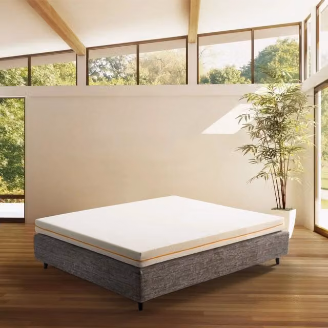 Materasso Matrimoniale Pieghevole per Divano Letto Comfy Fold Comfy Line Bianco L/P/H: 180 x 190 x 12 cm