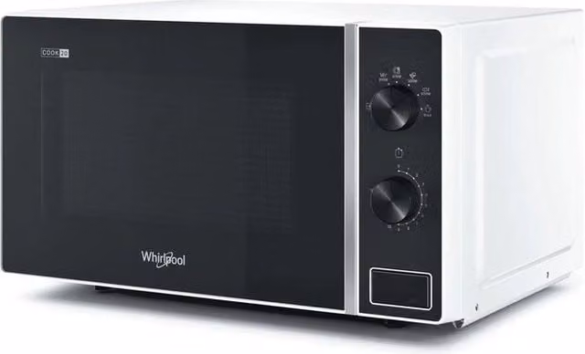 Microonde Whirlpool MWP 101 W da 20L Bianco, Modello Solo da Appoggio