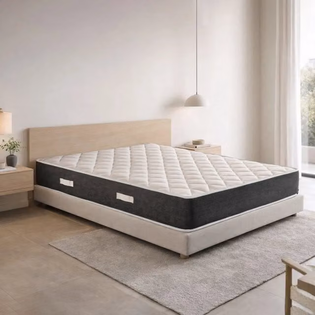 Materasso Ortopedico Geemma Mod. Prime 20 in Schiuma Viscoelastica Bianco L: 130 cm, P: 200 cm, H: 20 cm