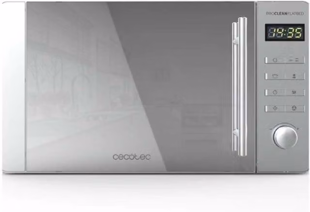 Microwave Combi Cecotec Proclean 5120 Silver con Grill, Display LED e Programmi Automatici