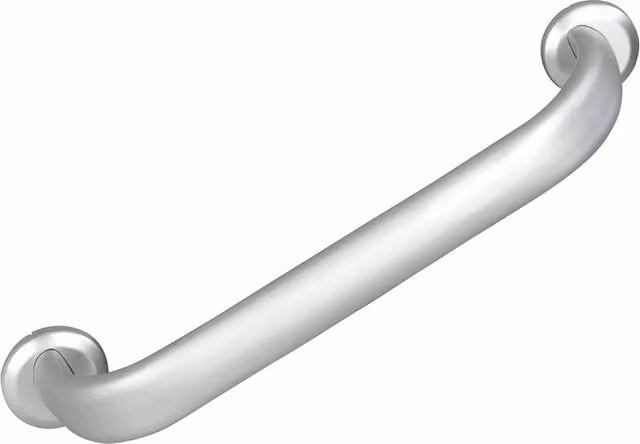 Maniglione da parete Wenko Premium in acciaio inossidabile argento con impugnatura antiscivolo, Lunghezza: 43 cm