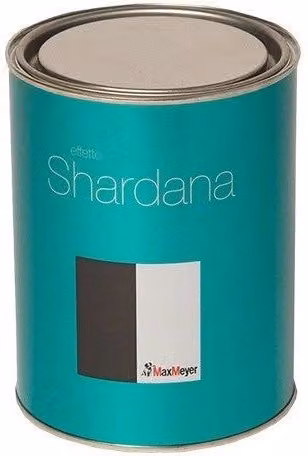 Pittura decorativa Shardana a base acquosa colore argento, 4 l