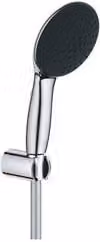 Set doccetta Grohe Start 110 2F con soffione flessibile e supporto, Cromo lucido