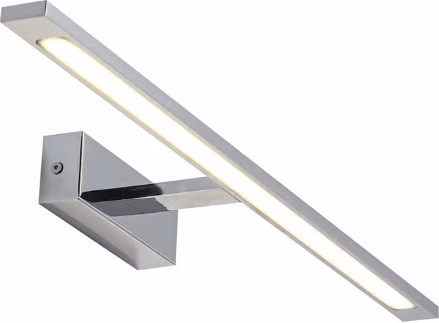 Applique LED Isla Grande LightPrestige cromata per bagno, 20W, 4000K, IP44