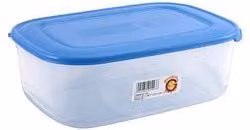 Contenitore alimenti sottovuoto Giganplast Azzurro e Trasparente 6 Lt