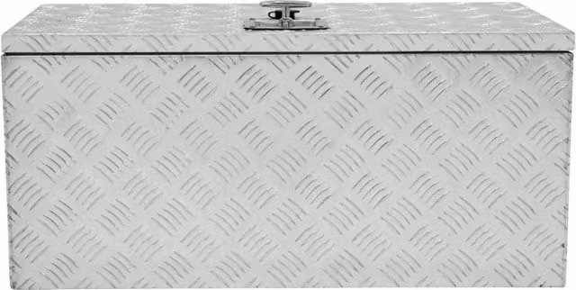 Cassetta degli attrezzi impermeabile in alluminio Monster Shop argento Extra Large 102L L: 81 cm, P: 37 cm, H: 35 cm