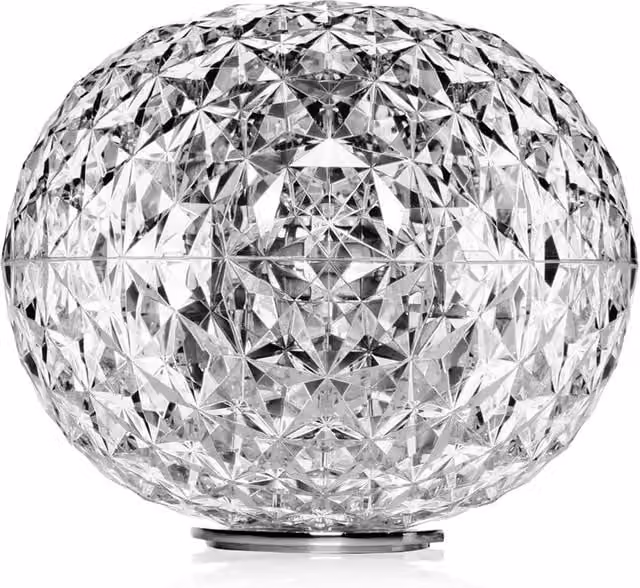 Lampada da tavolo Kartell Planet 9386 in vetro con tecnologia LED luce bianca calda