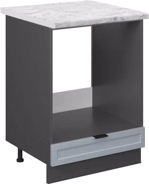 Mobile per forno da incasso Vicco Fame-Line Blu-grigio chiaro/Antracite L: 60 cm