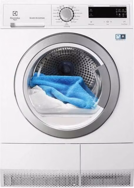 Electrolux RDH3497RDE Asciugatrice a Pompa di Calore 9 Kg Classe A++ con Motore Inverter e Certificazione Woolmark Blue, colore Bianco, L/P/H: 60 x 63 x 85 cm