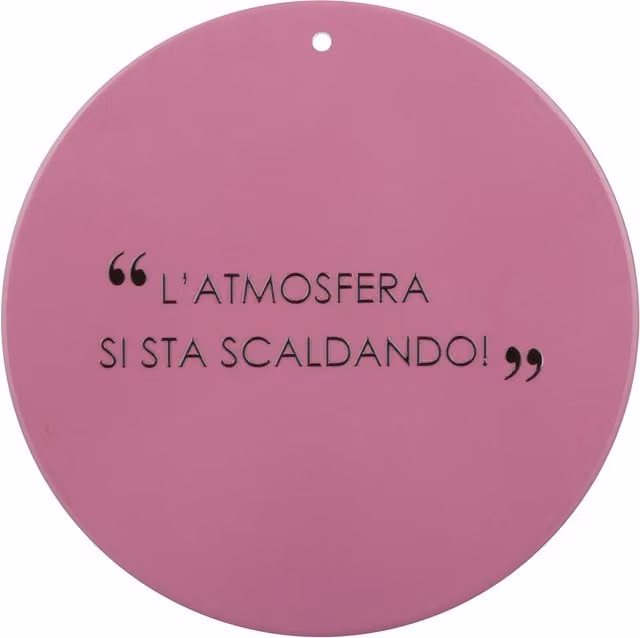 Sottopentola tondo in ceramica KASANOVA colore malva diametro 20 cm