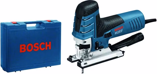 Seghetto alternativo Bosch GST 150 CE con lama regolabile, 780W, colore blu, incluso valigetta e 1 lama