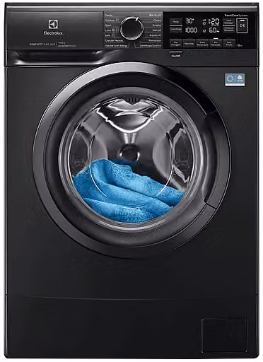 Lavatrice a caricamento frontale Electrolux EW6S326ABL, Capacità 6 kg, 1200 rpm, Classe A, Profondità: 37,8 cm, Colore Dark Silver
