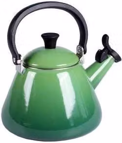 Bollitore Le Creuset Kone in metallo verde bamboo da 1,6 l