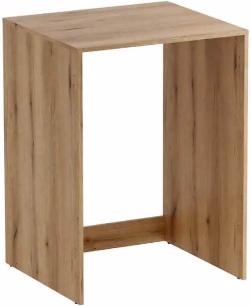 Mobile coprilavatrice Meublorama in rovere marrone con ripiani interni per bagno, Larghezza: 95 cm