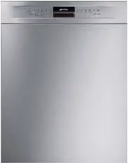 Lavastoviglie da incasso sottopiano Smeg LSP382CX Inox, 13 coperti, Classe C, L/P/H: 59,8 x 57 x 81,8 cm