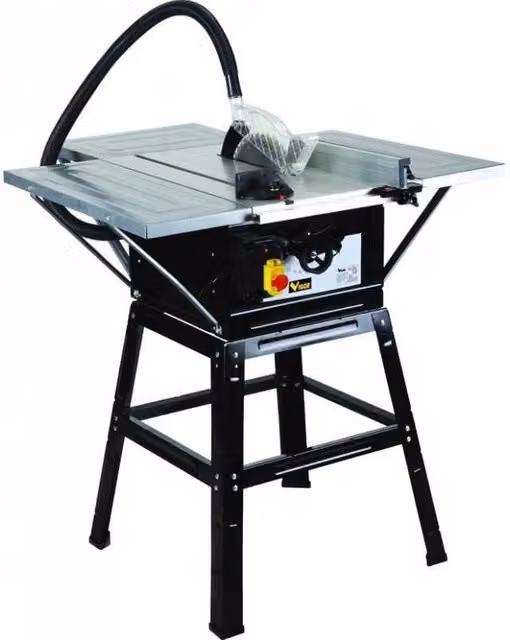 Banco sega Vigor BS-254 color argento con potenza di 1800 W in metallo