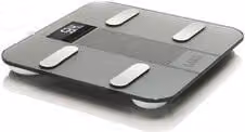 Bilancia pesapersone personale Laica SMART Silver PS7005S in vetro con controllo tramite app