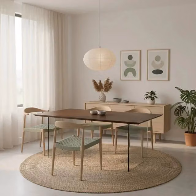 Tavolo da pranzo rettangolare allungabile Forest Duzzle in legno impiallacciato rovere termocotto e vetro, L: 160-240 cm, P: 90 cm, H: 76 cm