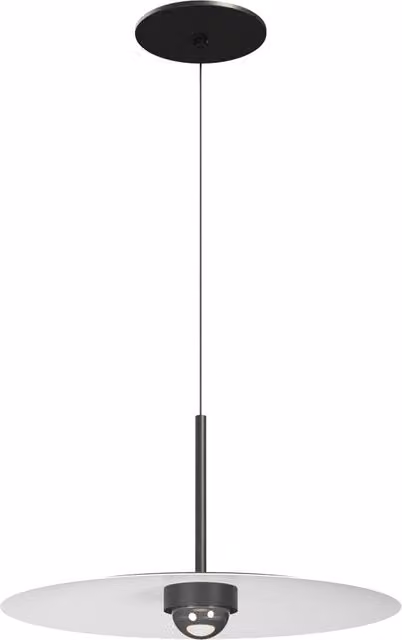 Beneito & Faure Lampada a sospensione LED incassata 8W 83º 2700K Nero Opaco con altezza regolabile per interni
