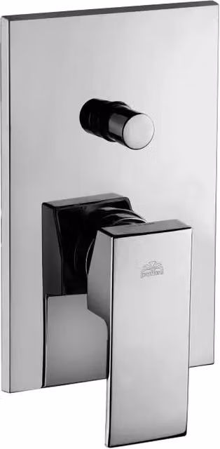 Miscelatore incasso doccia Elle Paffoni con deviatore cromato argento