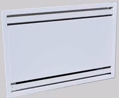 Pannello in lamiera smaltata bianco per incasso Ventilclima Vce 8090