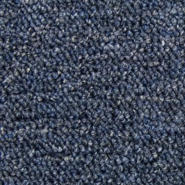 Set di 20 quadrotte di moquette modern Monster Shop in polipropilene, colore blu, L/P: 50 x 50 cm