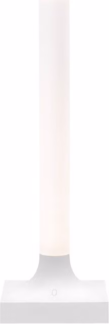 Lampada da tavolo ricaricabile Kartell Goodnight bianca con luce LED dimmabile e luce notturna calda
