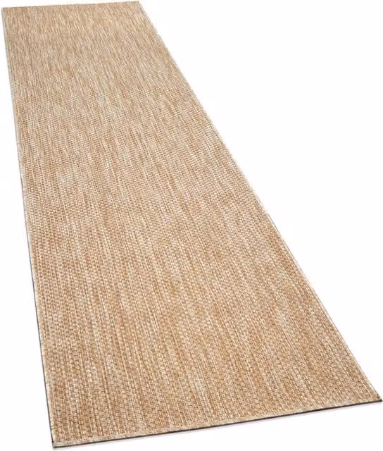 Tappeto Venezia per interni ed esterni beige L 250 x P 80 cm