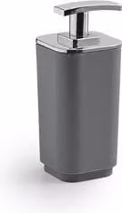 Dosapone da appoggio Gedy Seventy Grigio L: 6,5 cm, P: 7,1 cm, H: 16 cm