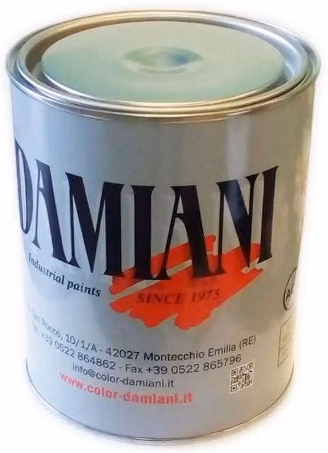 Damiani Smalto Ferromicaceo Opaco a Rapida Essiccazione per Metallo Colore Grigio Ferro 25 kg