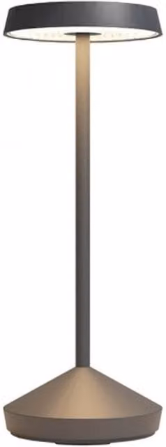 Redo Group Sophie Lampada da tavolo ricaricabile LED dimmabile nera e trasparente