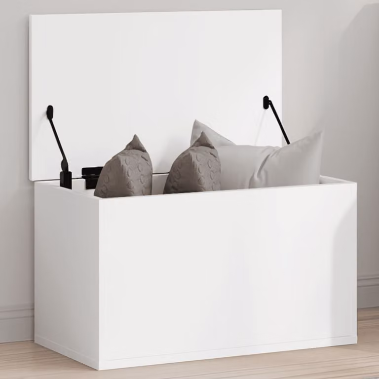 Contenitore portaoggetti vidaXL bianco in MDF per soggiorno L/P/H: 60 x 35 x 35 cm