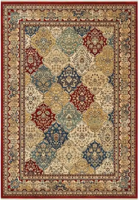 Tappeto Pierre Tappeti KAZAKH 2192 multicolore stile orientale persiano con effetto lucente L: 160 cm, P: 240 cm
