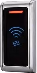 2N 9159031 Lettore di Schede RFID Esterno 13.56 MHz Mifare Wiegand IP68 in Lega di Zinco colore Nero