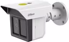 Dahua IPC-MFW5241T2-E3-ASE WizMind Telecamera Bullet IP Triplo Sensore 3x2MP PoE AI IR 100m IP67 IK10 colore Bianco