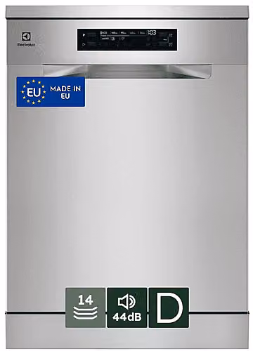 Lavastoviglie a libera installazione Electrolux ESM48310SX in Inox Silver, 8 Programmi, Classe Energetica D, L/P/H: 59,6 x 63 x 84,5 cm