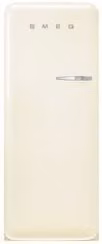 Frigorifero e congelatore monoporta Smeg 50 Style FAB28LCR6, colore beige, statico, classe C, L: 60,1 cm, P: 60,1 cm, H: 153 cm