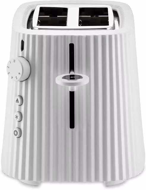 Tostapane PLISS di Alessi, Colore Bianco
