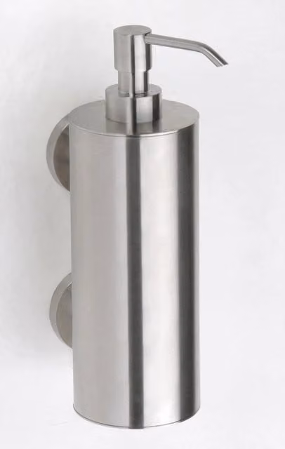 Dispenser di sapone liquido JUMBO Bemeta in acciaio inossidabile argento, L: 23 cm, P: 11 cm, H: 7 cm