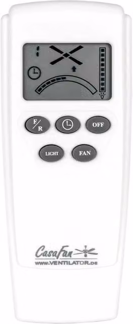 Ventilatore a soffitto WiFi CasaFan ECO PLANO 112, Corpo Marrone e Pale Wengè