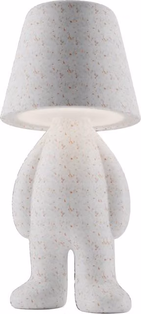 Lampada da tavolo Qeeboo Bigger Brother Mix multicolore con LED inclusa