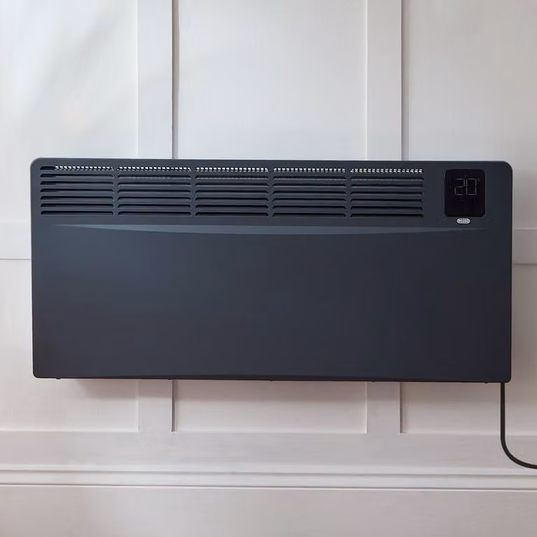Pannello Convettore Elettrico Smart Ecoso Antracite con Controllo WiFi e App 2500W