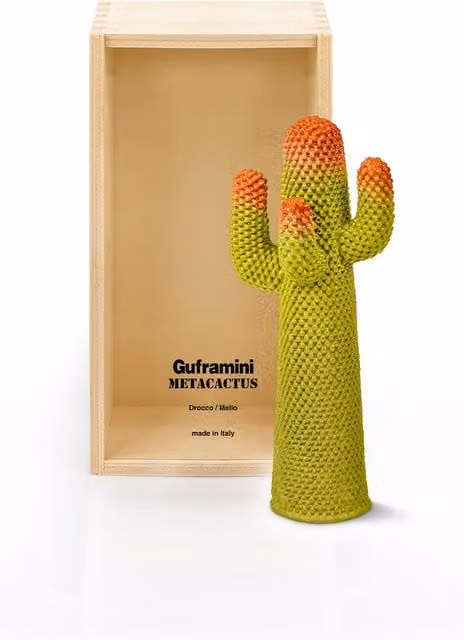 Miniatura Guframini Meta Cactus Gufram, design organico da tavolo in plastica, multicolore