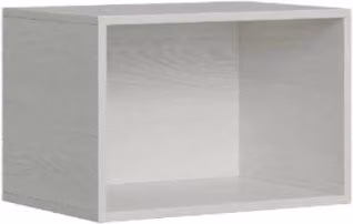 Pensile a giorno Isoka Itamoby Bianco Frassino L:60 cm, H:40 cm, P:39,2 cm / L:40 cm, H:60 cm, P:39,2 cm