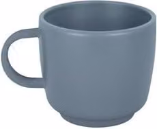 Tazza da cappuccino antislip in melamina DOLOMIT Denim blu per adulti